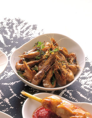 100g de crevettes grises